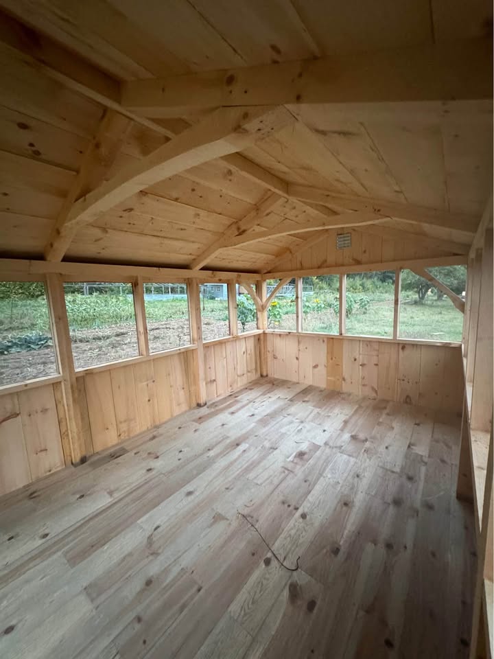 10 x 16’ Screened in Gazebo
