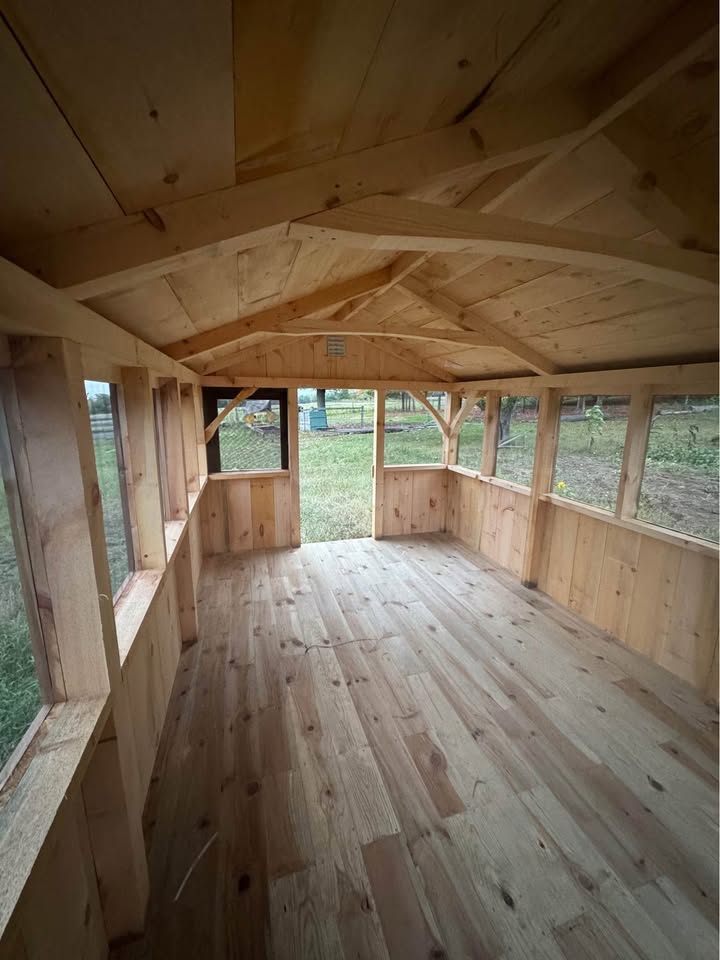 10 x 16’ Screened in Gazebo