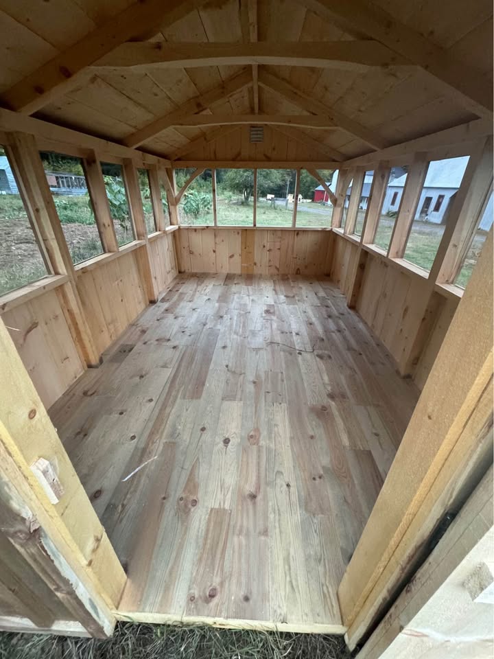 10 x 16’ Screened in Gazebo