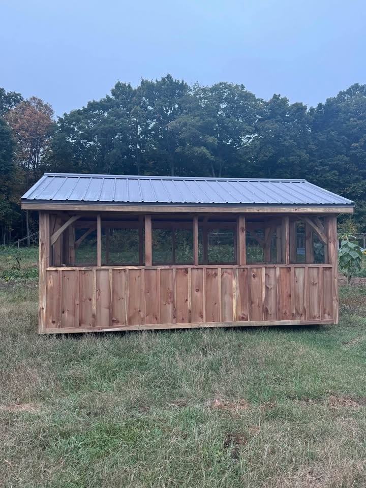 10 x 16’ Screened in Gazebo