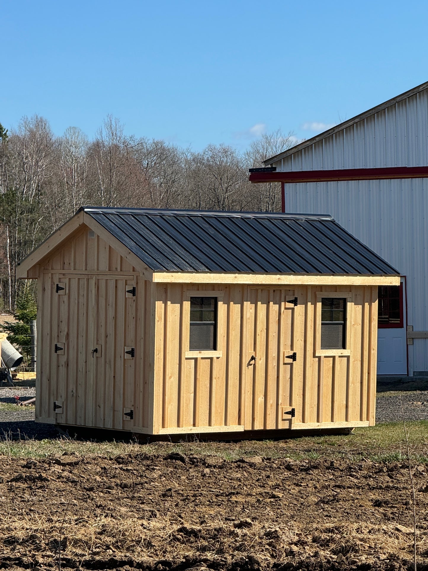 8 x 12’ Solid Pine Shed
