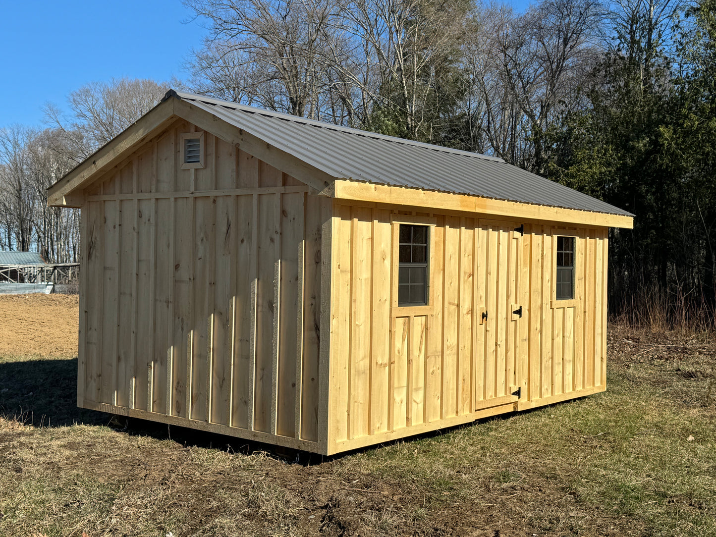 8 x 12’ Solid Pine Shed
