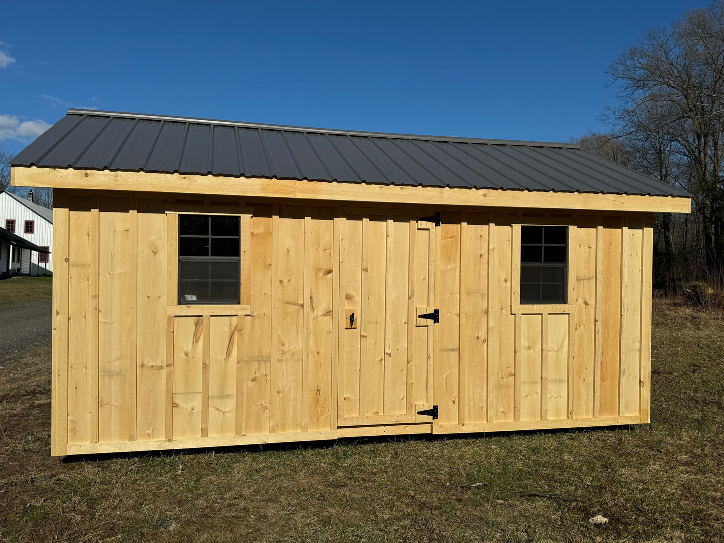 8 x 12’ Solid Pine Shed