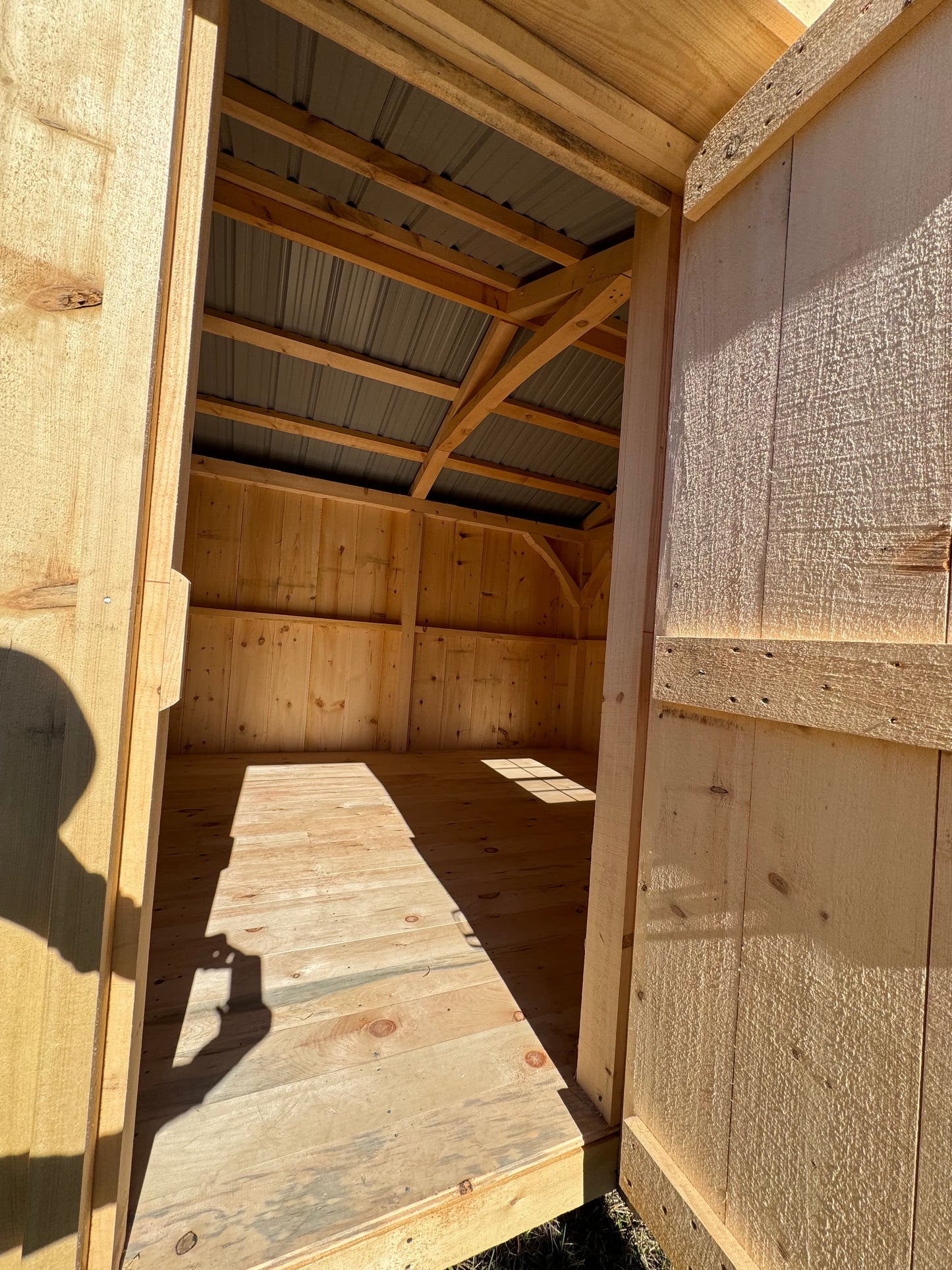 8 x 12’ Solid Pine Shed