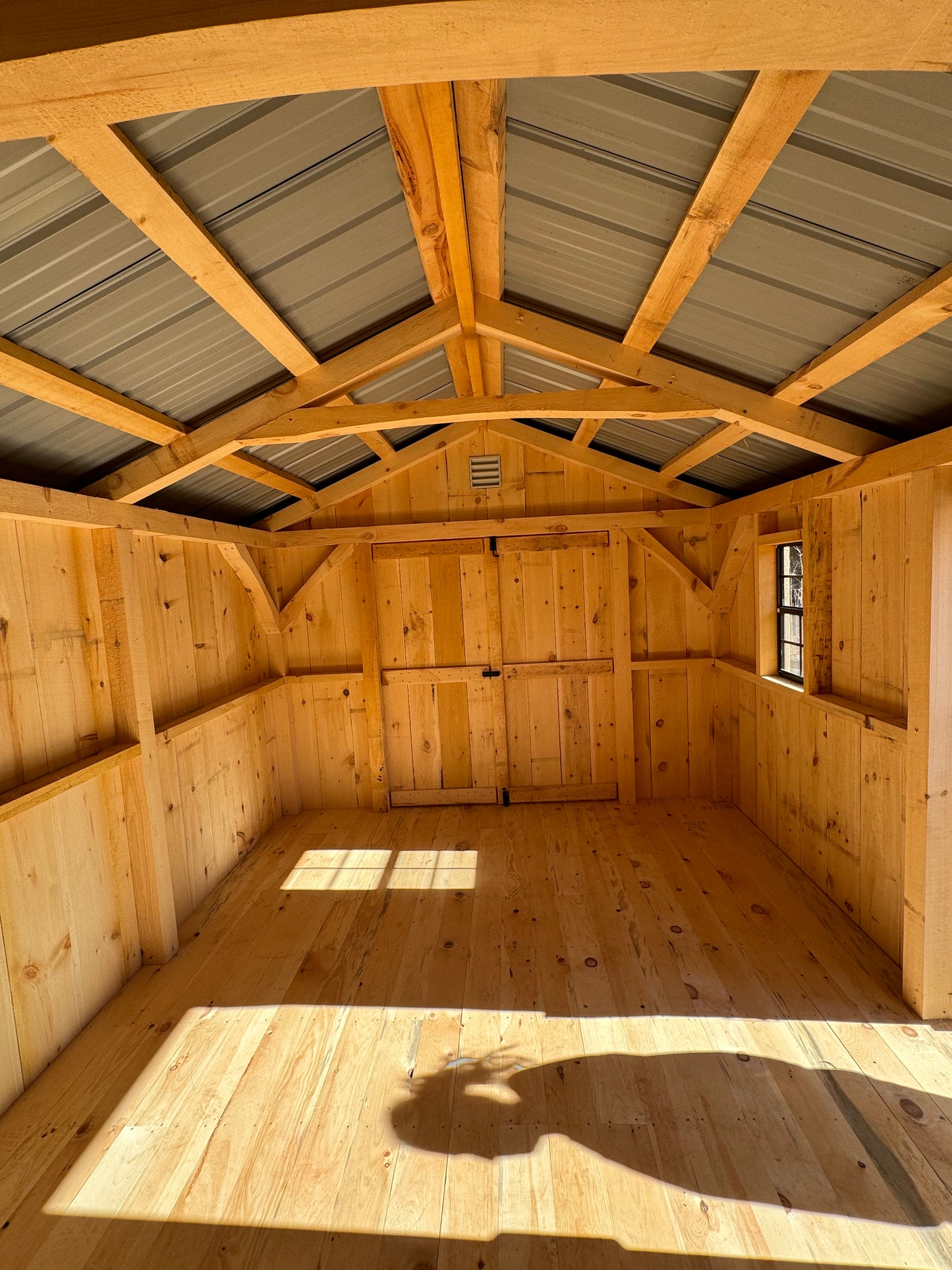8 x 12’ Solid Pine Shed