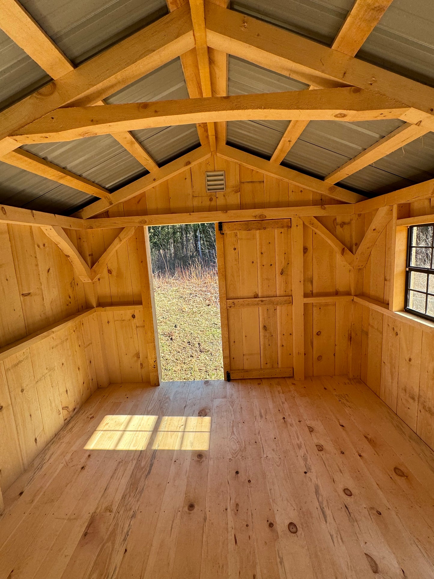 8 x 12’ Solid Pine Shed