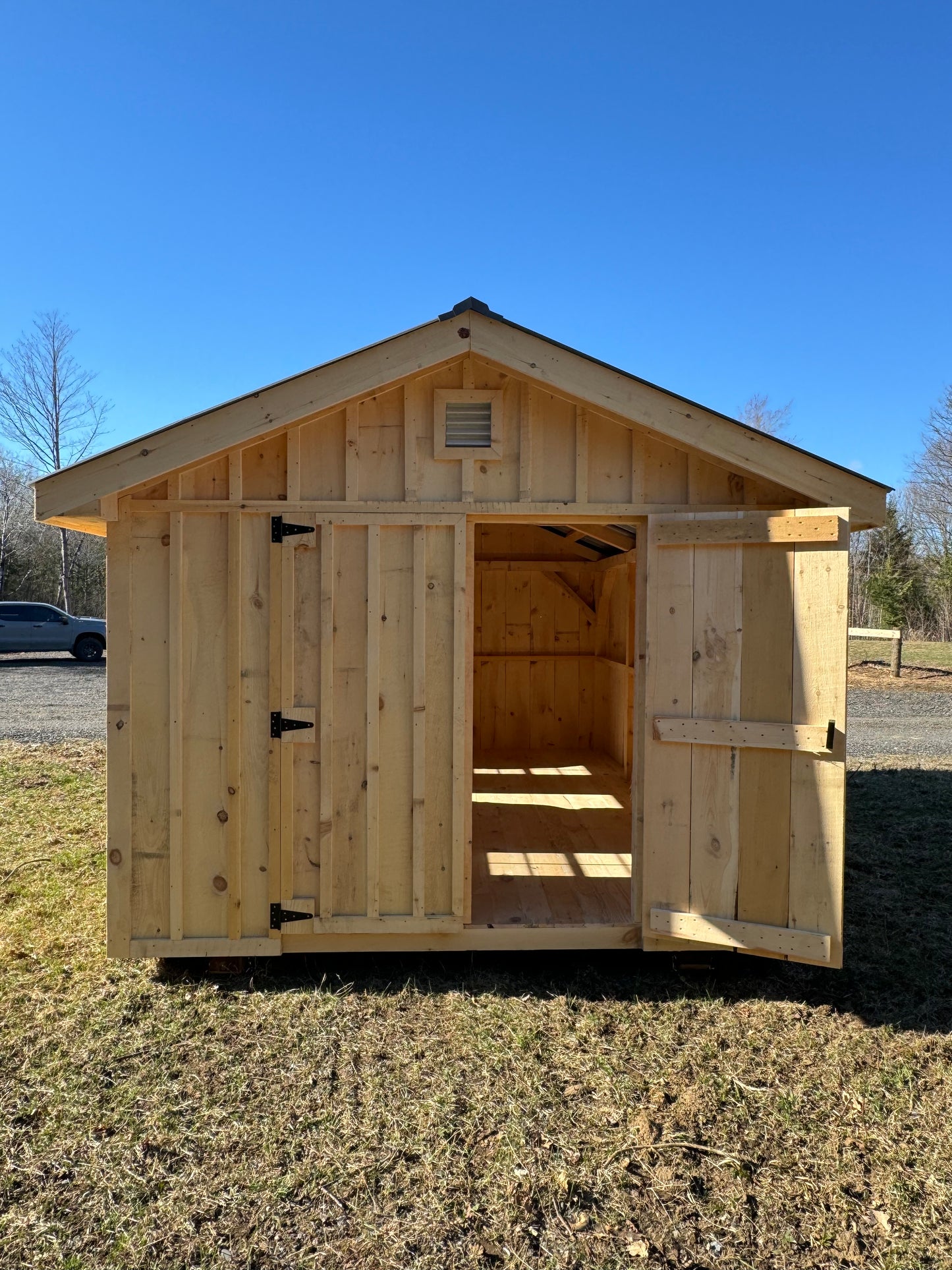 8 x 12’ Solid Pine Shed