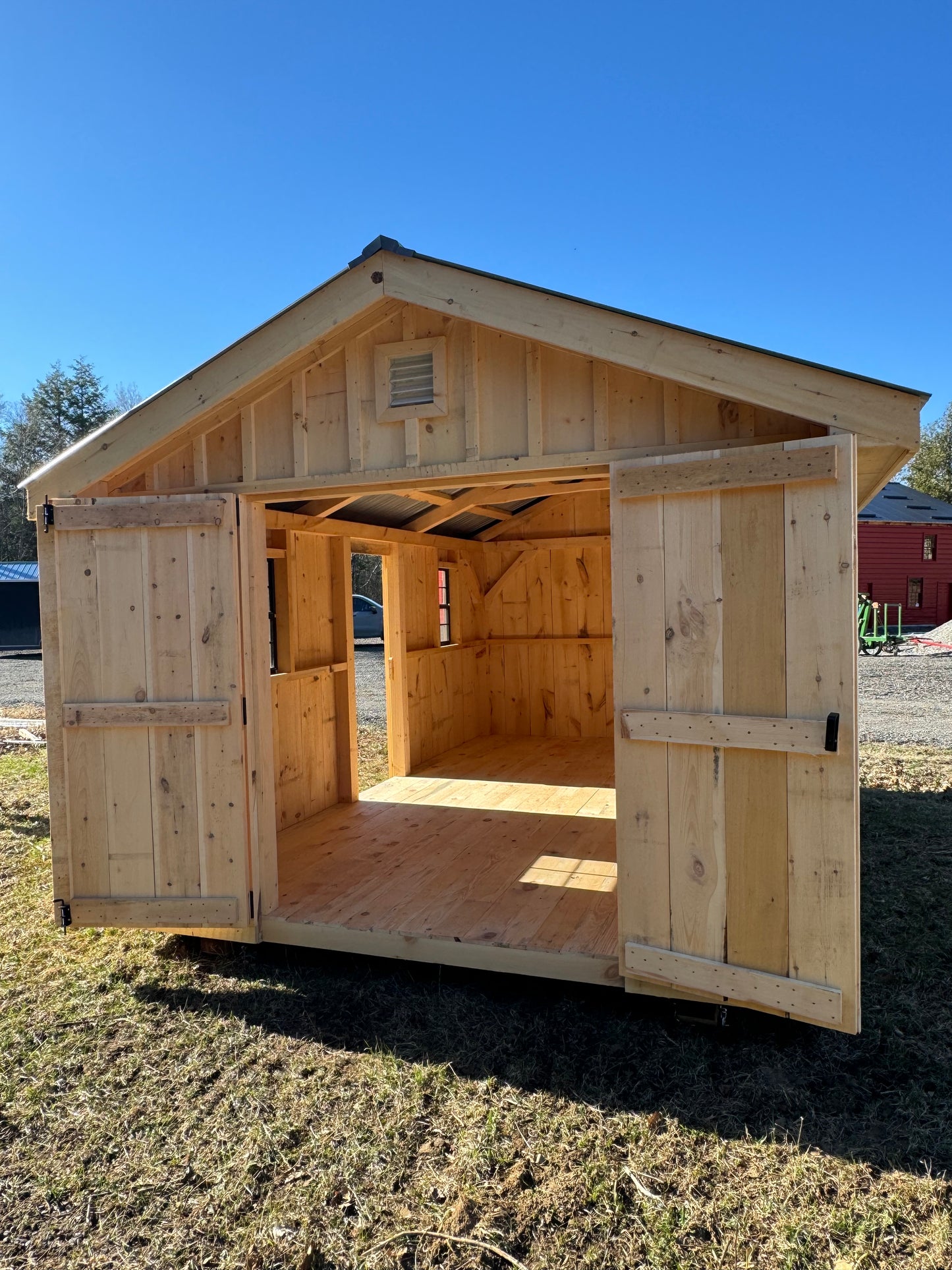 8 x 12’ Solid Pine Shed