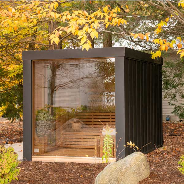 Pure Cube Neptune Sauna - Clear Red Cedar