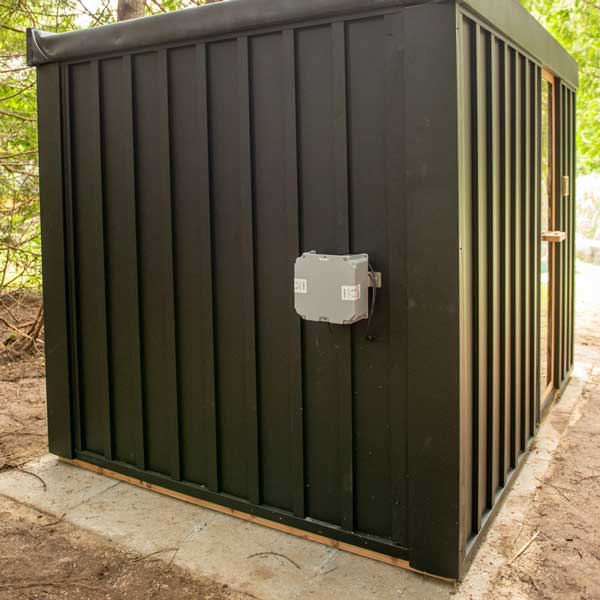 Pure Cube Neptune Sauna - Knotty Red Cedar